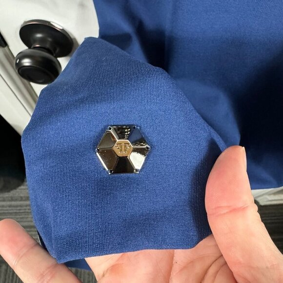 Philipp Plein “The Outsider” Embellished Sheer Sleeve Bodycon Dress – Size Small - Picture 9 of 13